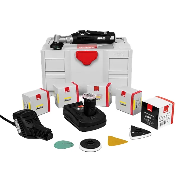 Rupes HQM83/BLX iBrid Nanoschleifer mit Q-MAG Magnetic Technology